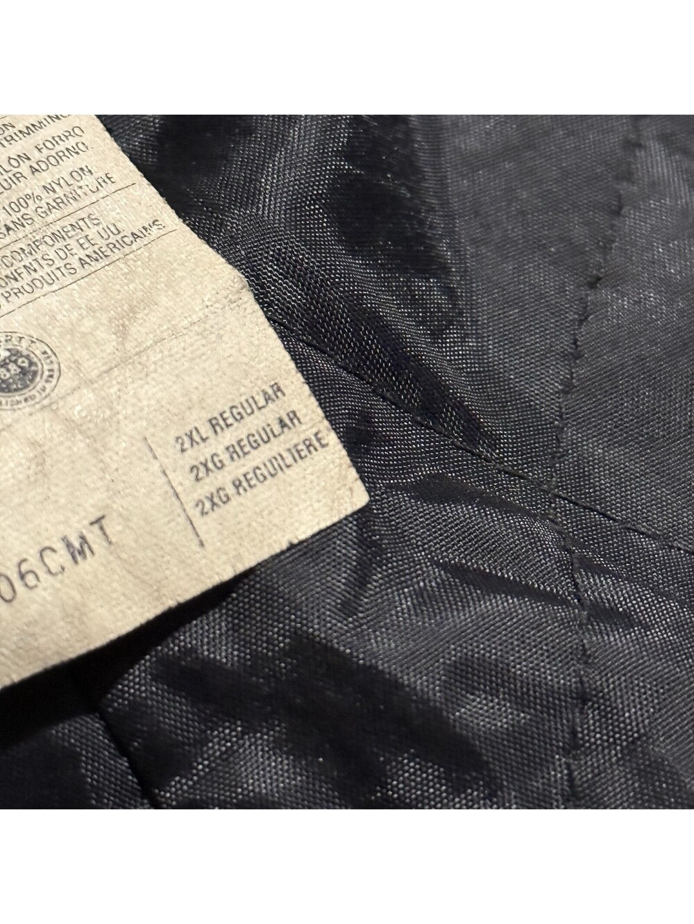 Vintage 90s Carhartt J06 CMT Quilted Flannel Lined Duck Active Jacket Size 2XL - Picture 5 of 9